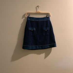 Kate spade denim tweed skirt